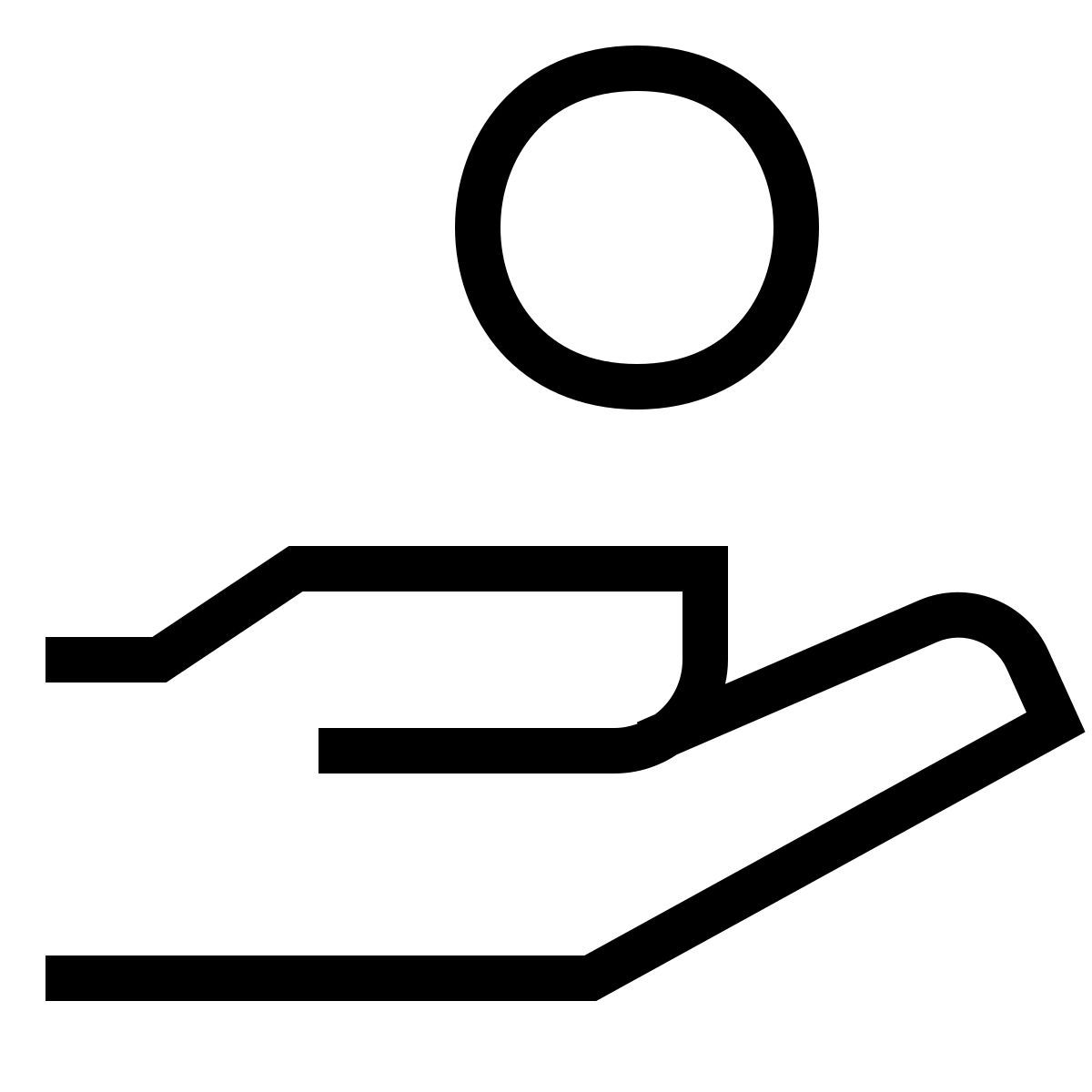 forma thin sharp style get cash icon