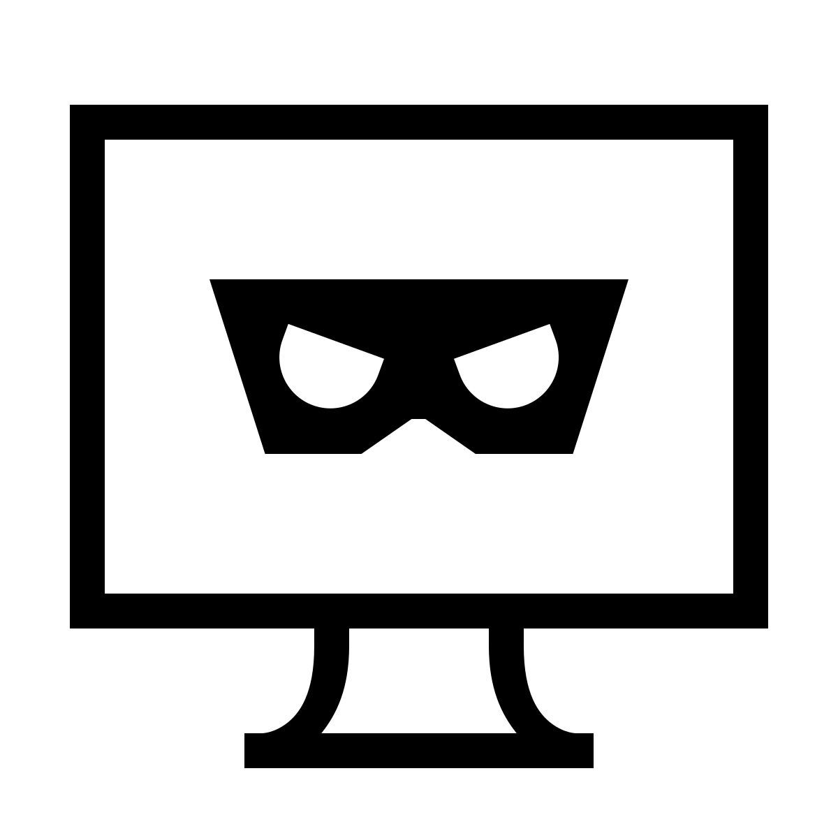 forma thin sharp style 해킹 icon