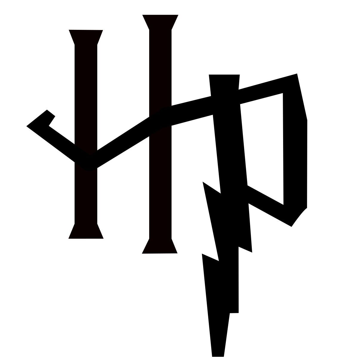 forma thin sharp style 해리 포터 icon