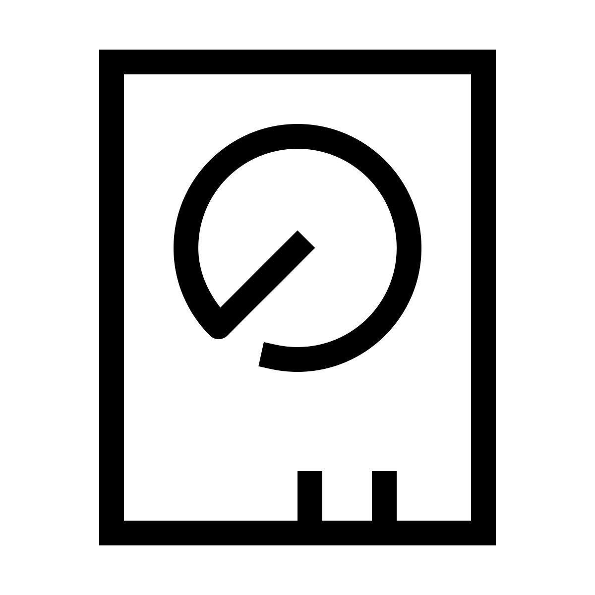 forma thin sharp style hdd icon