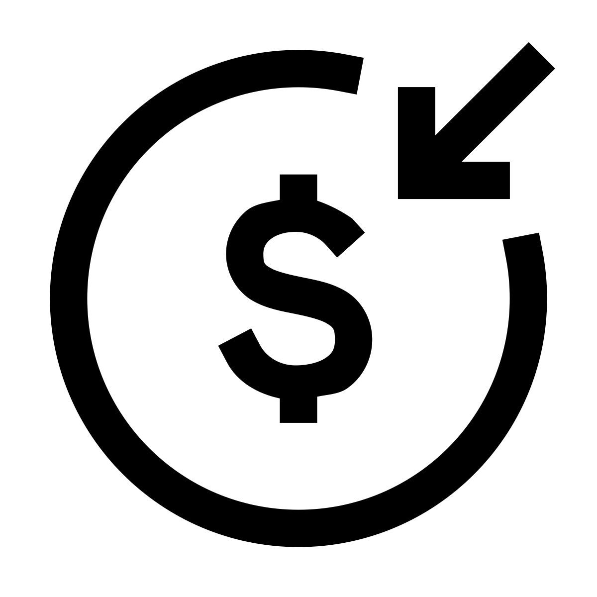 forma thin sharp style renda icon