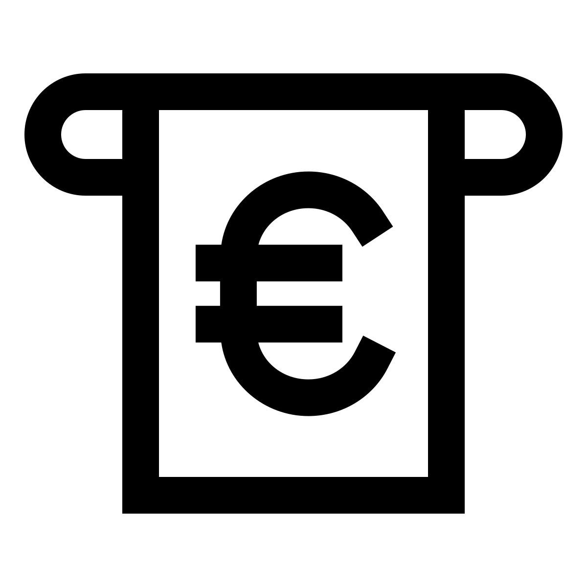 forma thin sharp style 插入钱欧元 icon