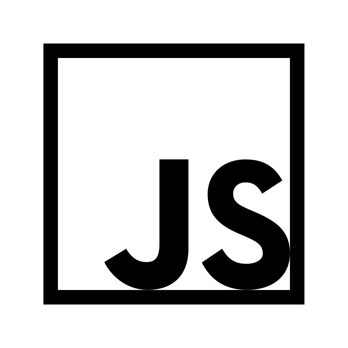 forma thin sharp style javascript icon