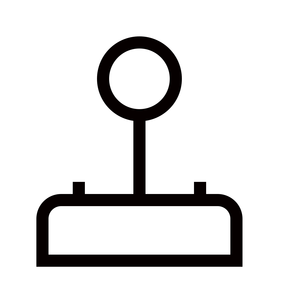 forma thin sharp style joystick icon