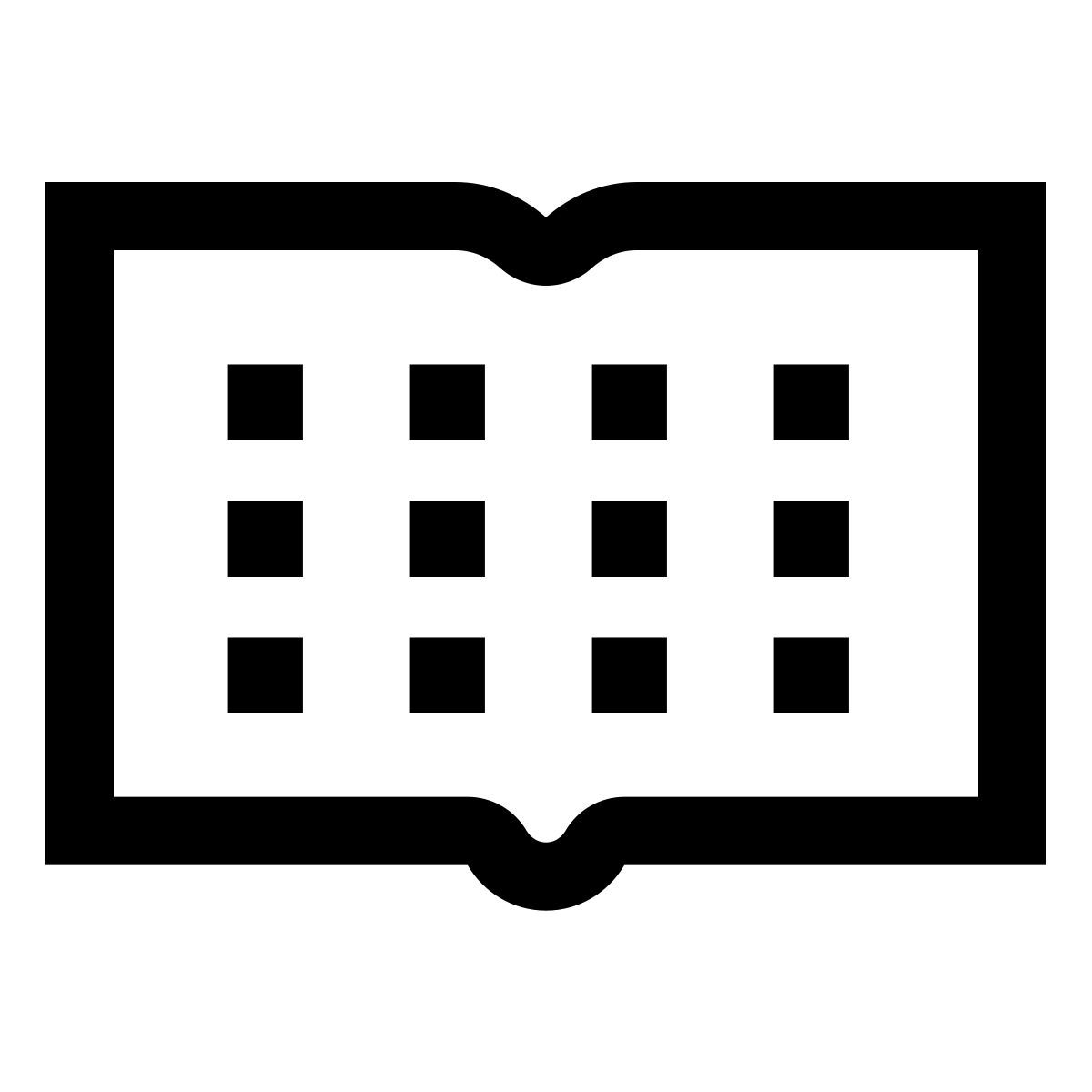 forma thin sharp style diario di bordo icon