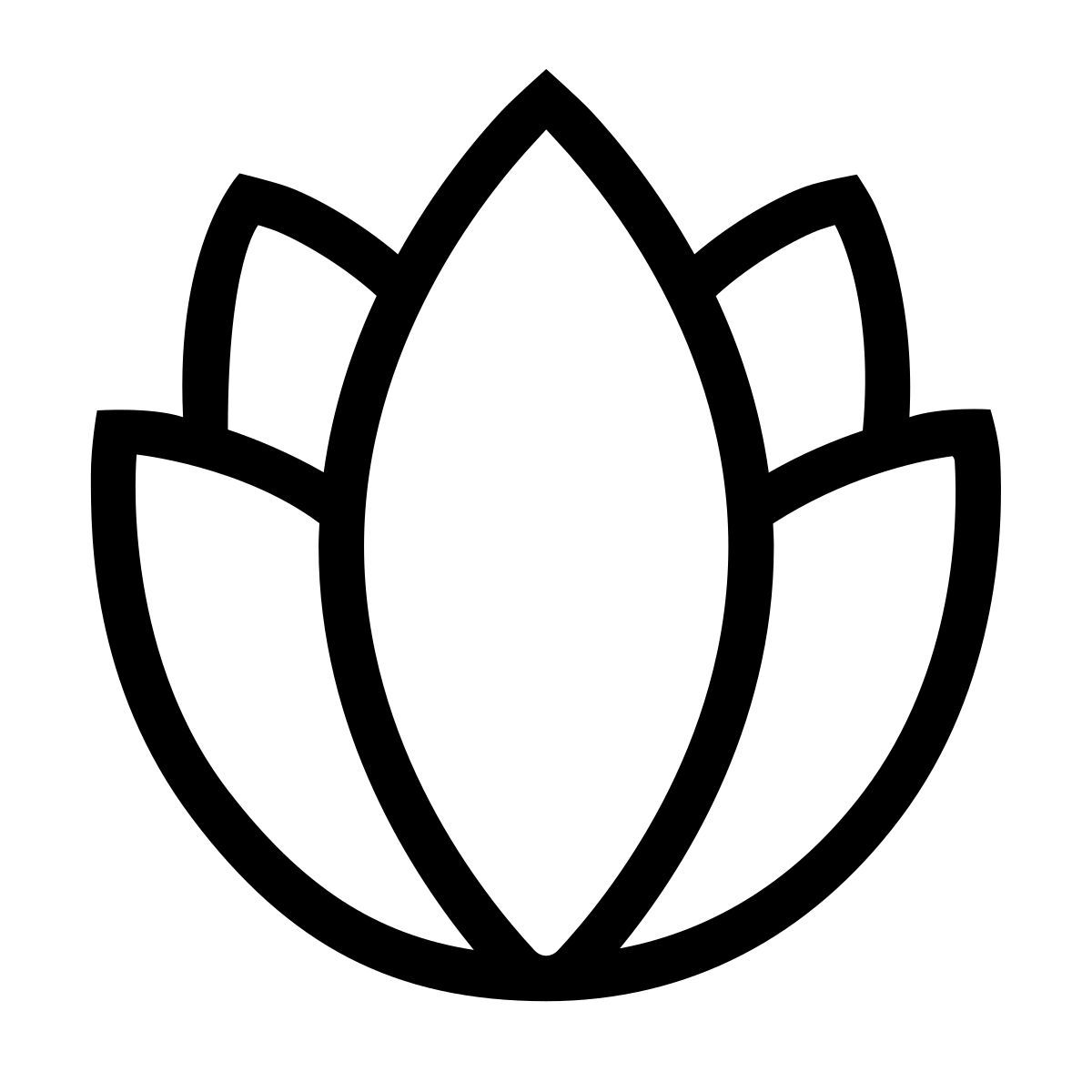 forma thin sharp style 莲花 icon