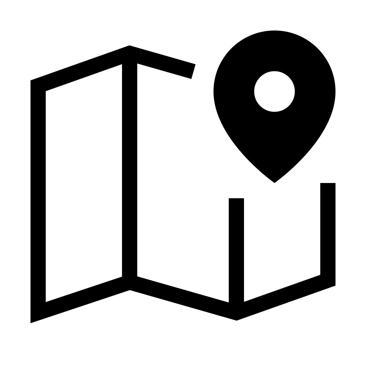 forma thin sharp style 지도 마커 icon