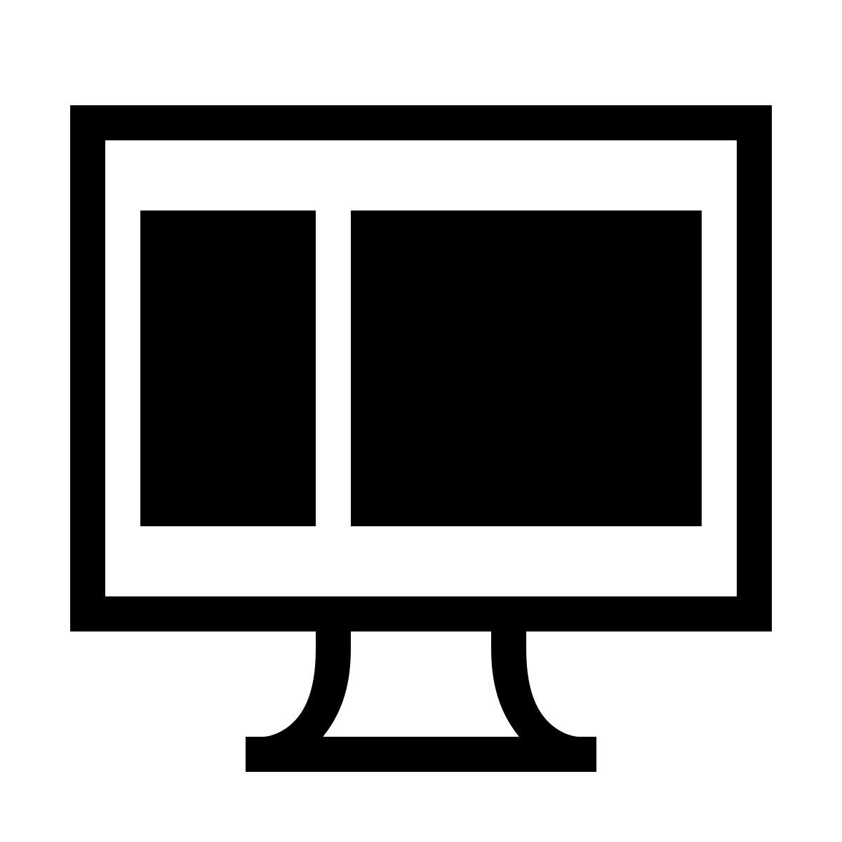 forma thin sharp style requêtes médias icon