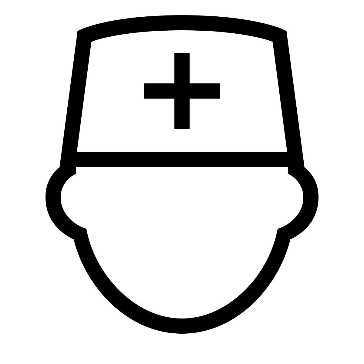 forma thin sharp style medical doctor icon
