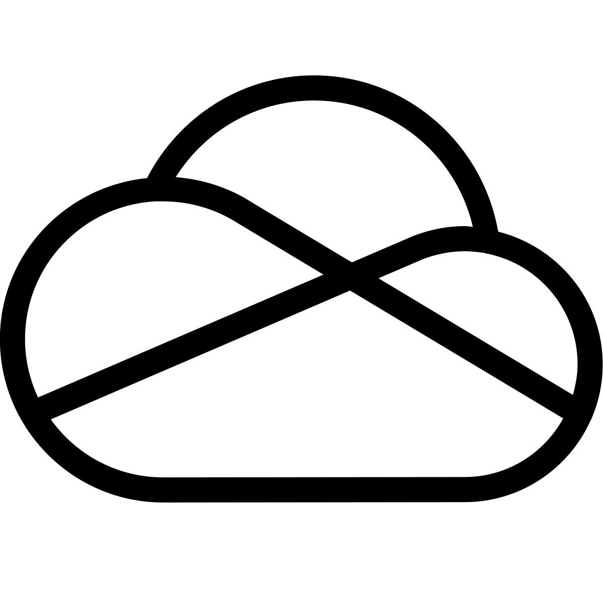 forma thin sharp style microsoft onedrive 2019 icon