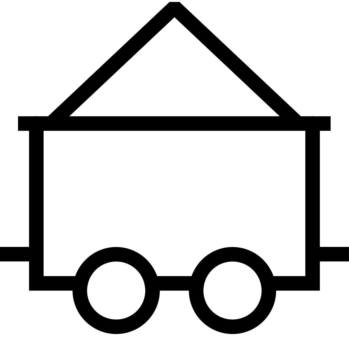 forma thin sharp style 矿车 icon