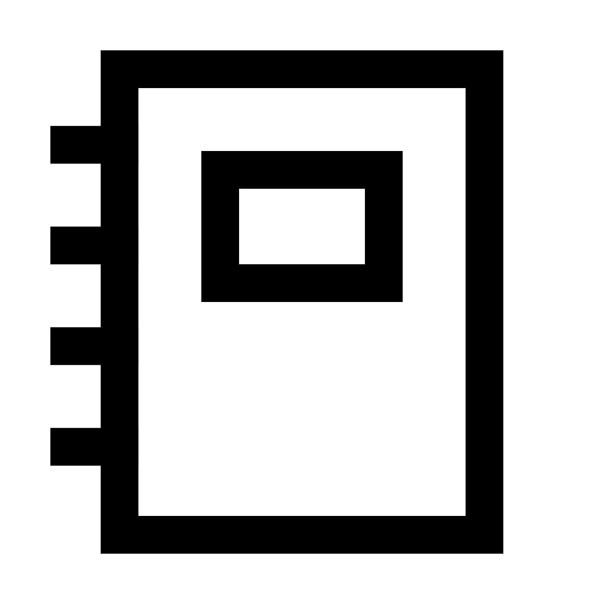 forma thin sharp style dosier icon