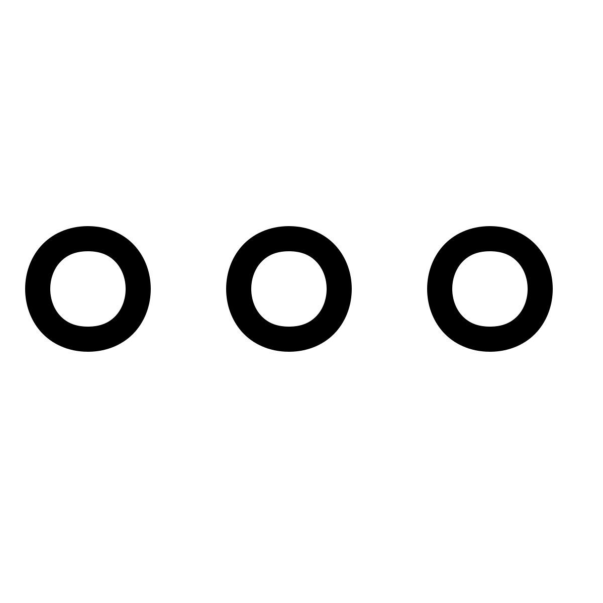 forma thin sharp style más icon