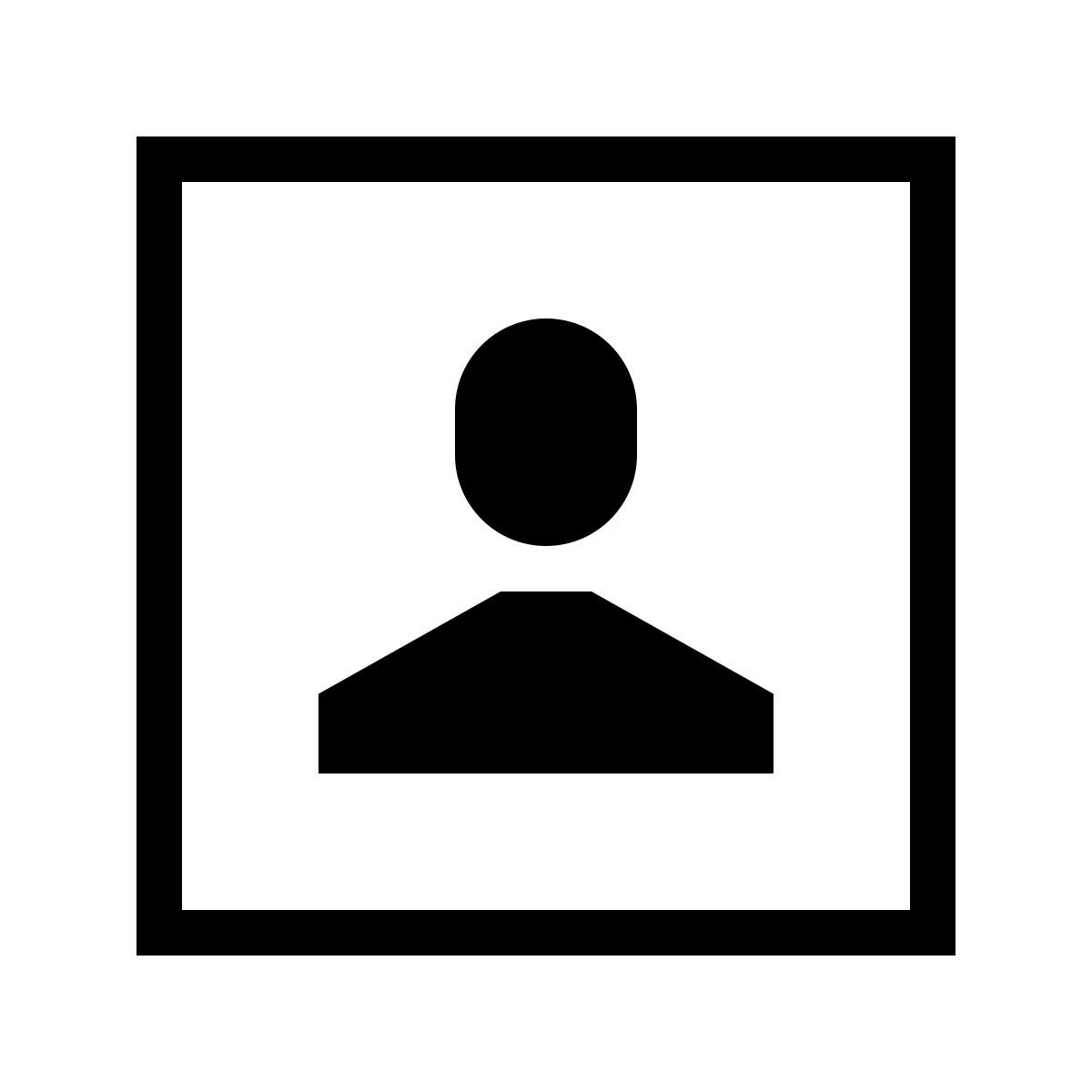 forma thin sharp style name icon