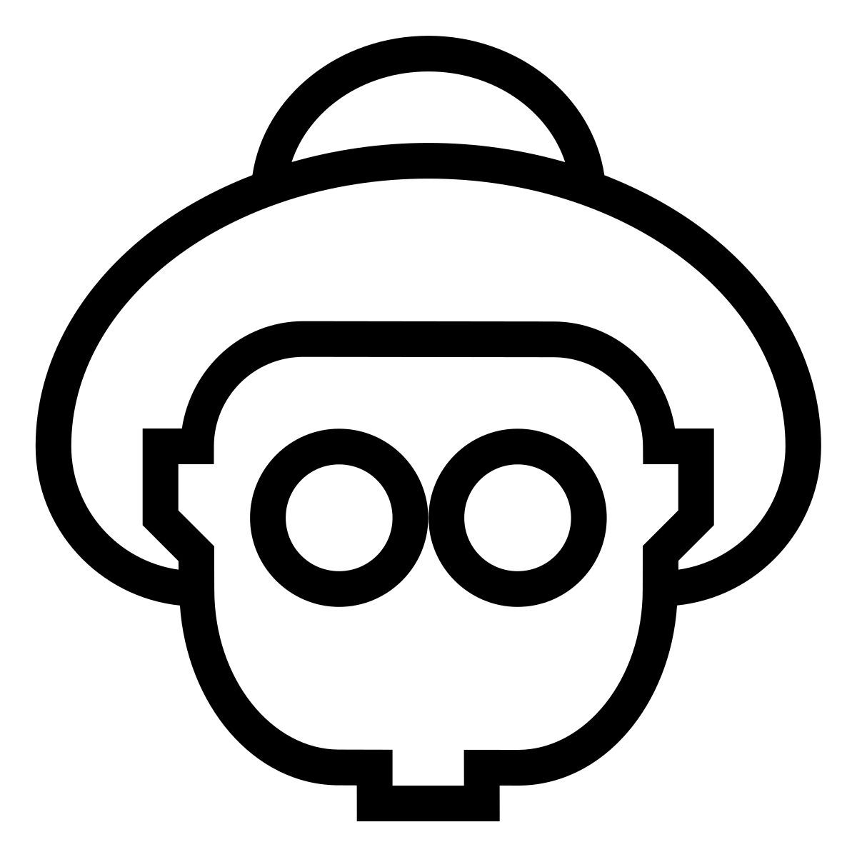 forma thin sharp style anciana icon