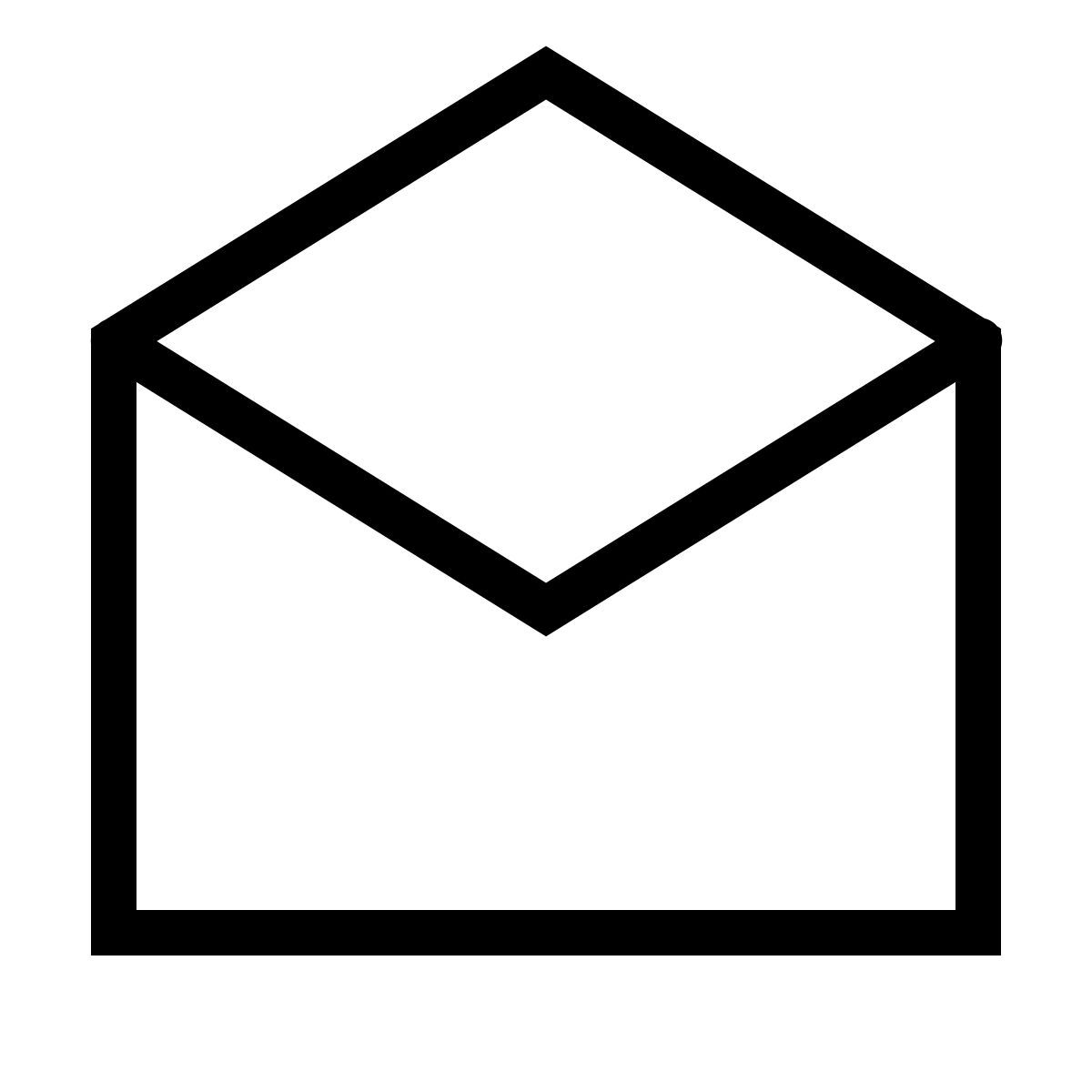 forma thin sharp style 阅读邮件 icon