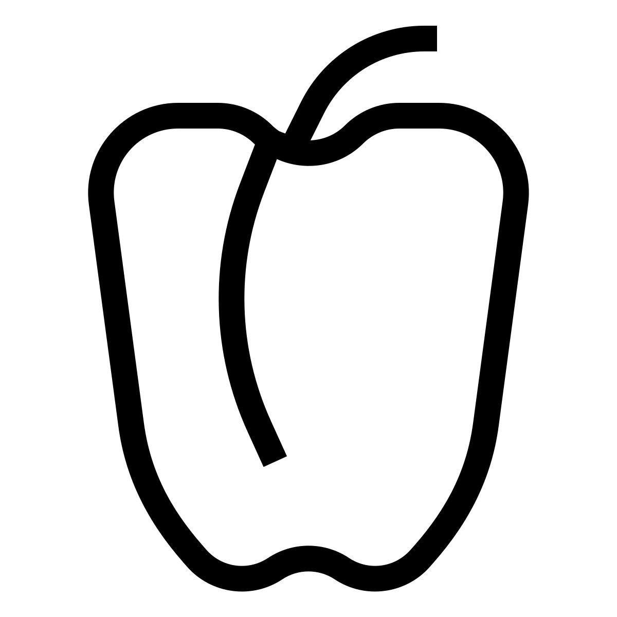 forma thin sharp style 辣椒 icon