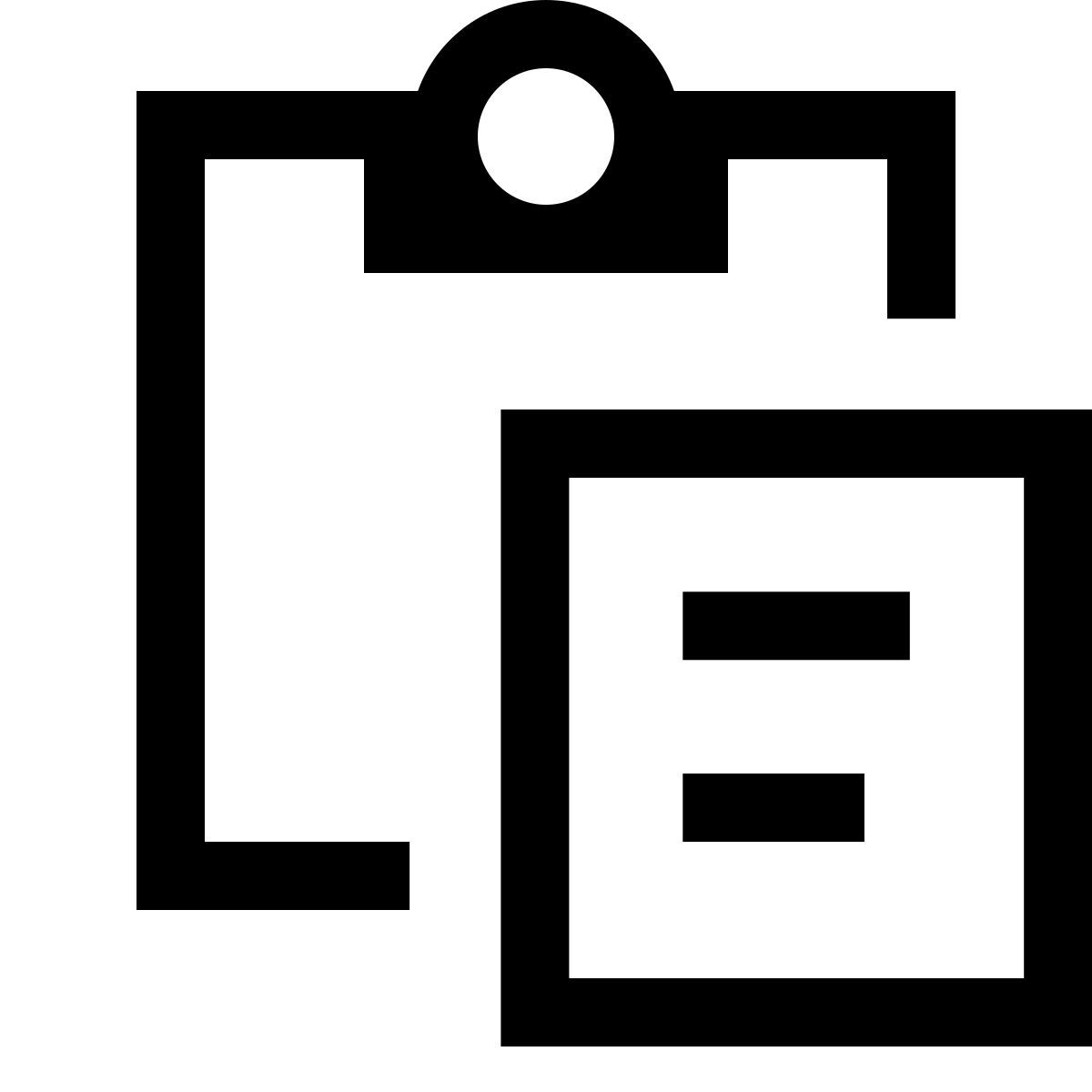 forma thin sharp style paste icon