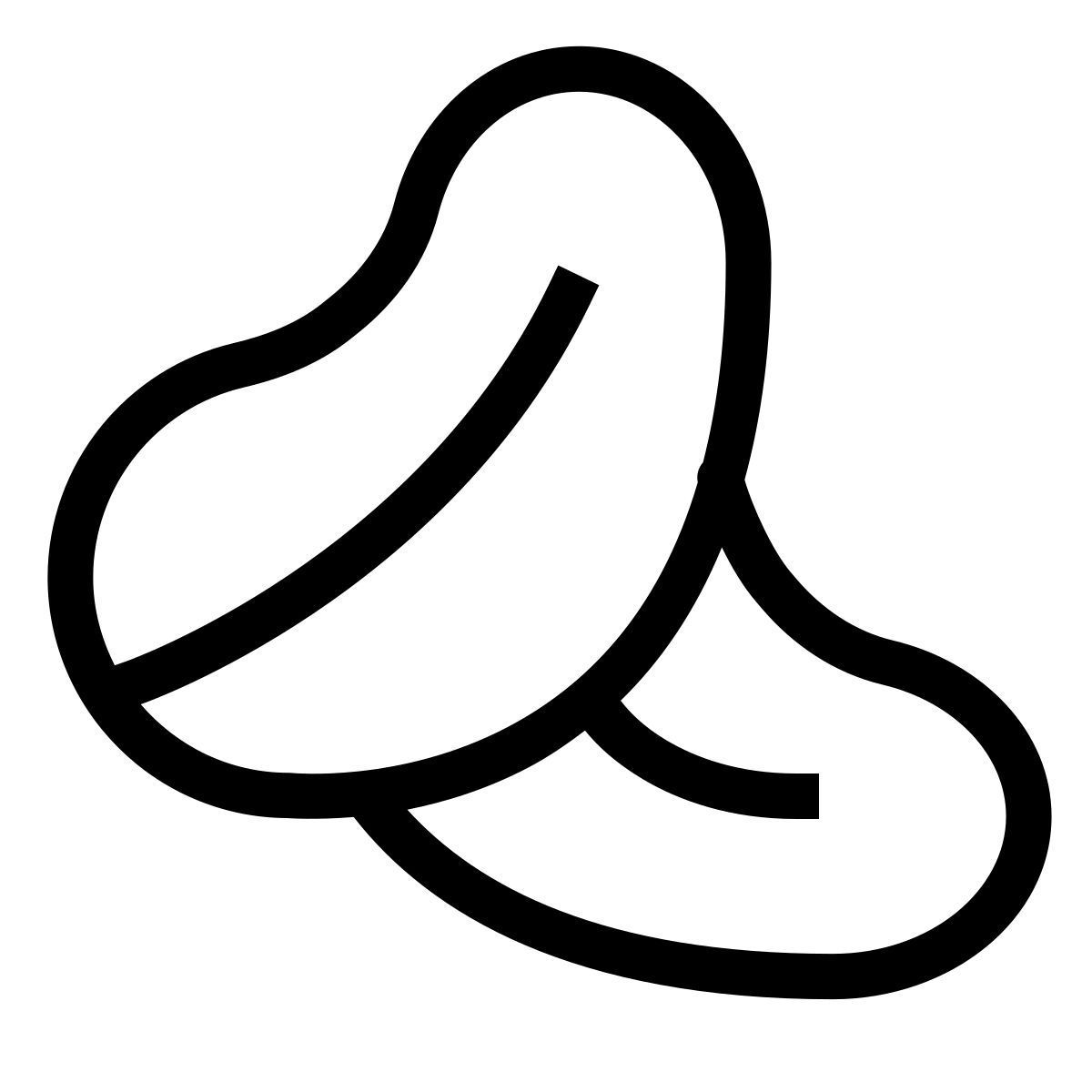 forma thin sharp style erdnüsse icon