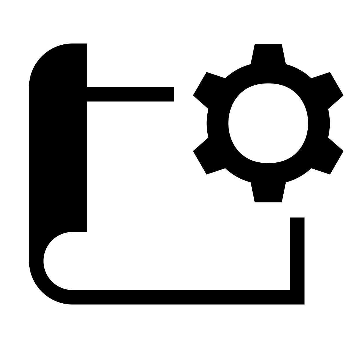 forma thin sharp style 프로젝트 설정 icon