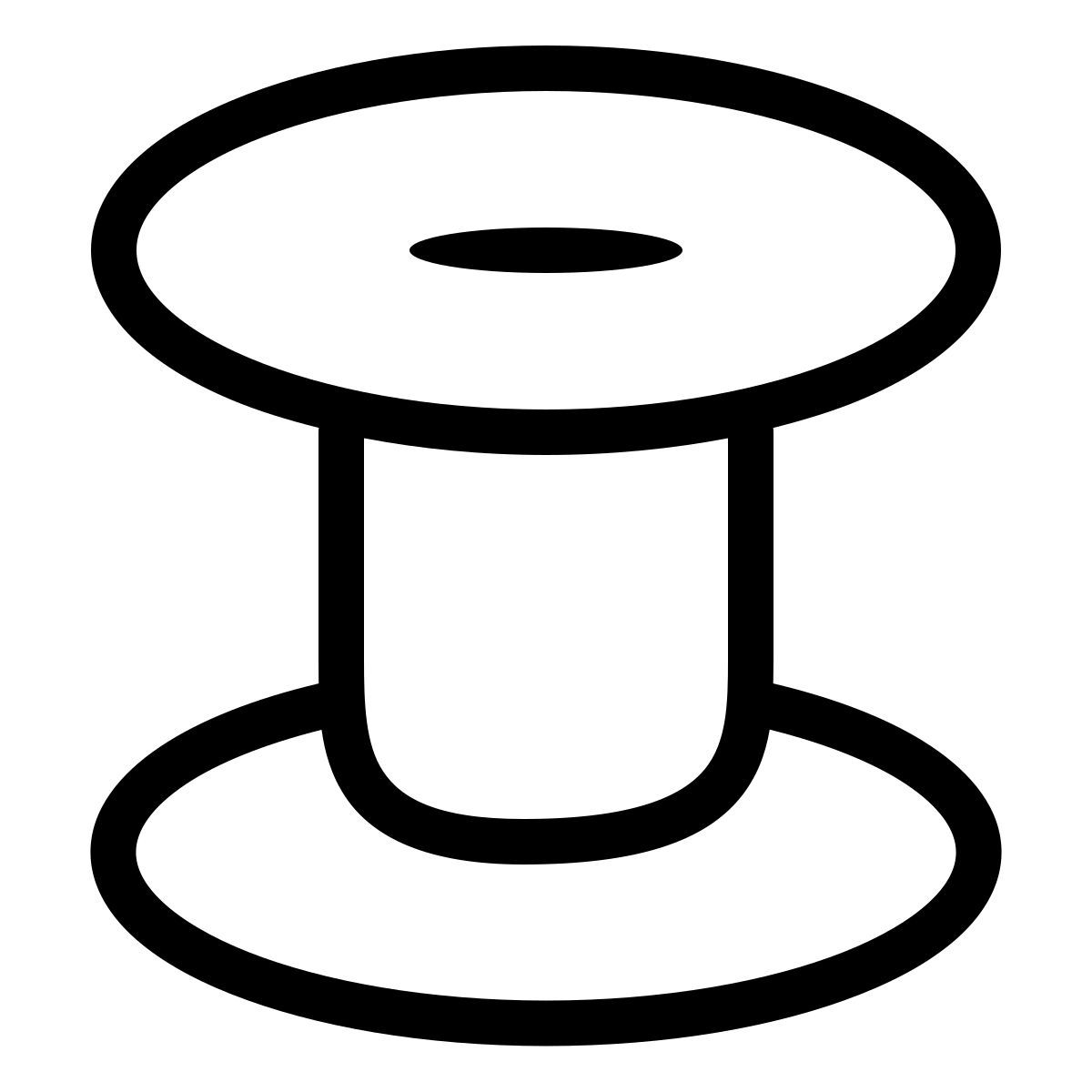 forma thin sharp style reel icon