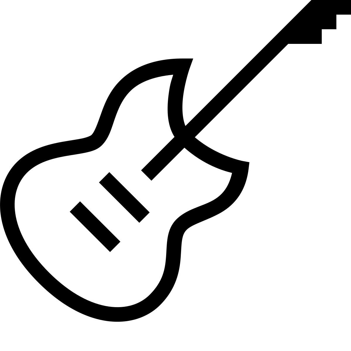 forma thin sharp style rock music icon