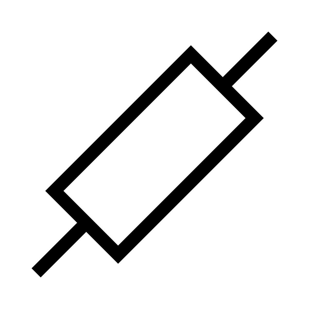 forma thin sharp style 밀대 icon