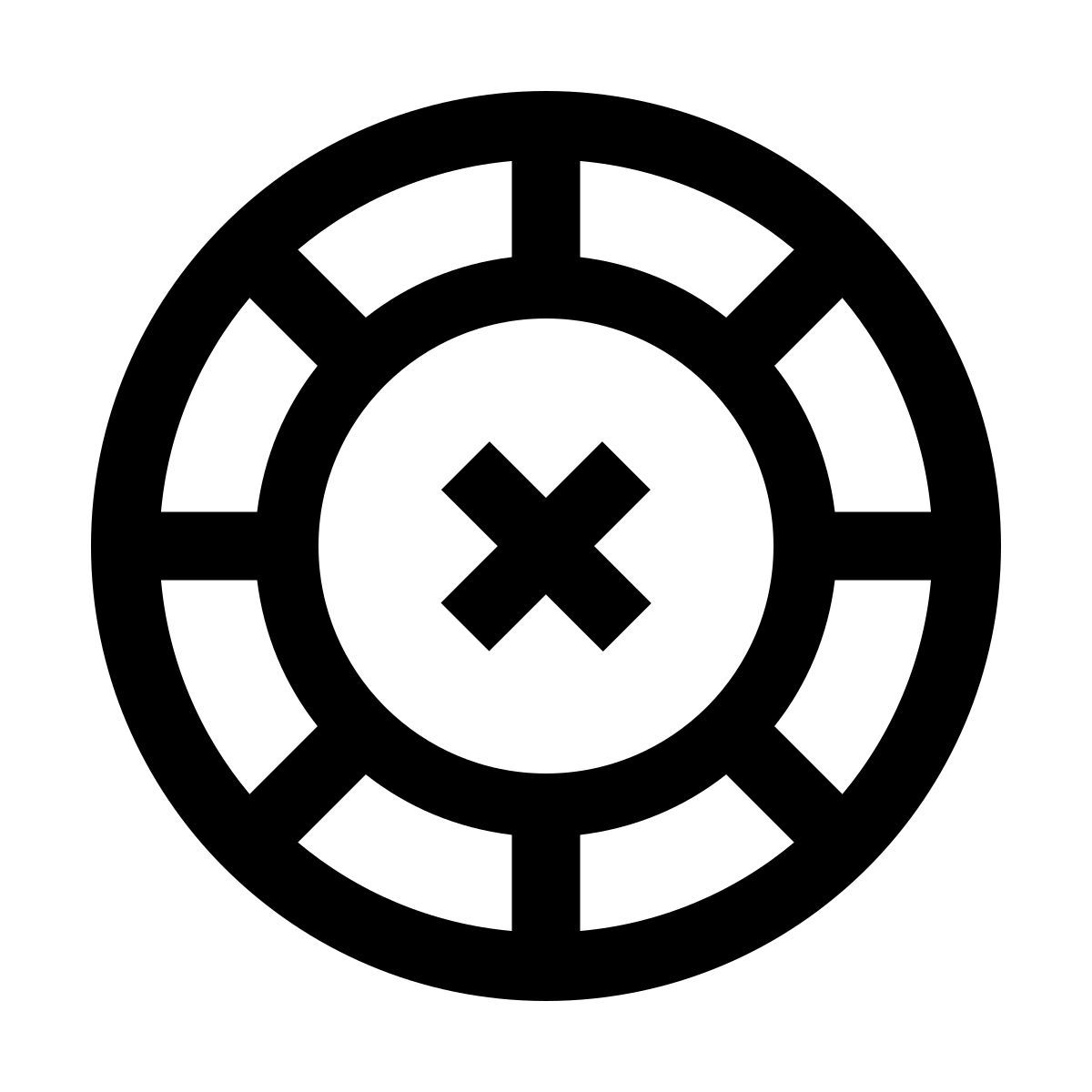 forma thin sharp style 룰렛 icon