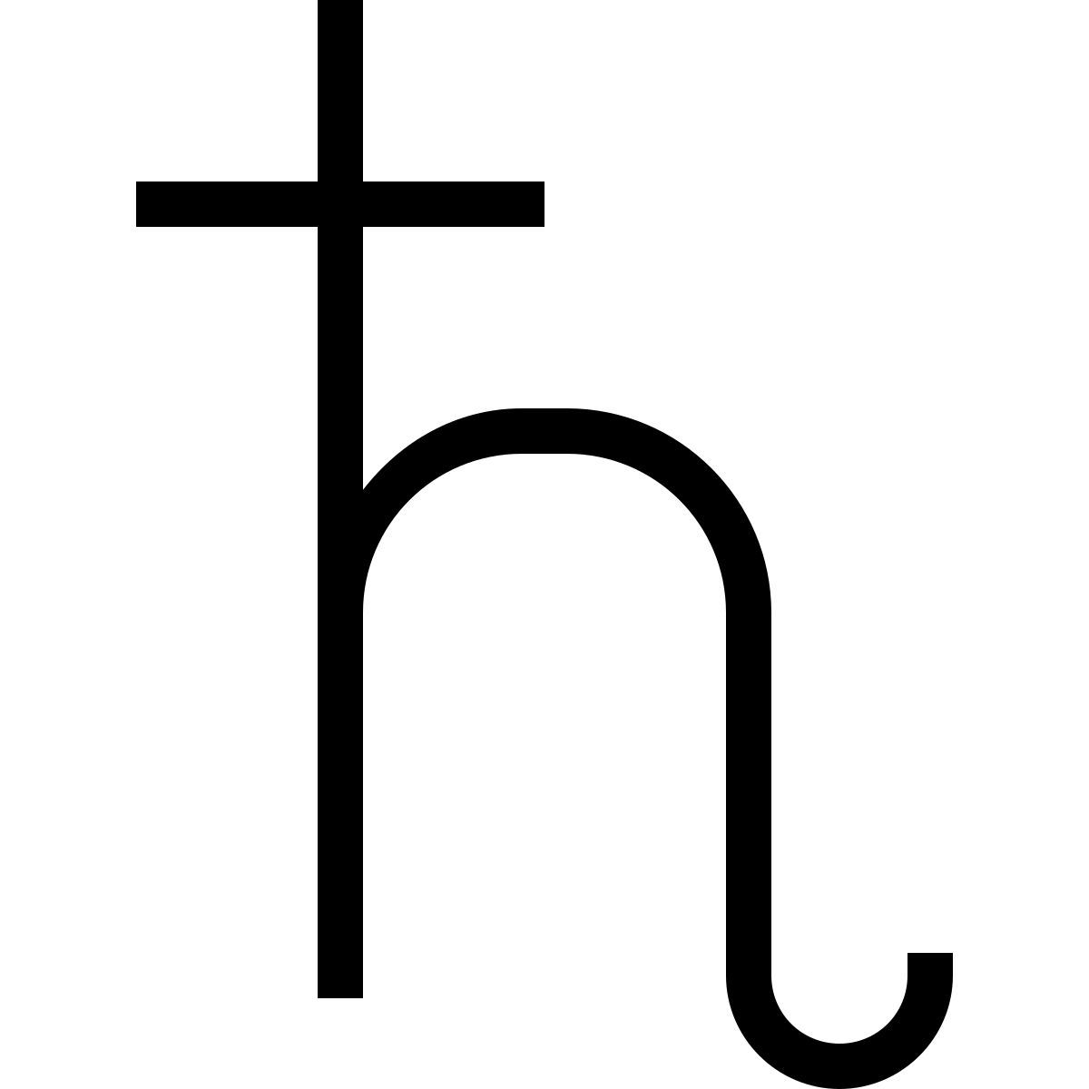 forma thin sharp style saturn symbol icon
