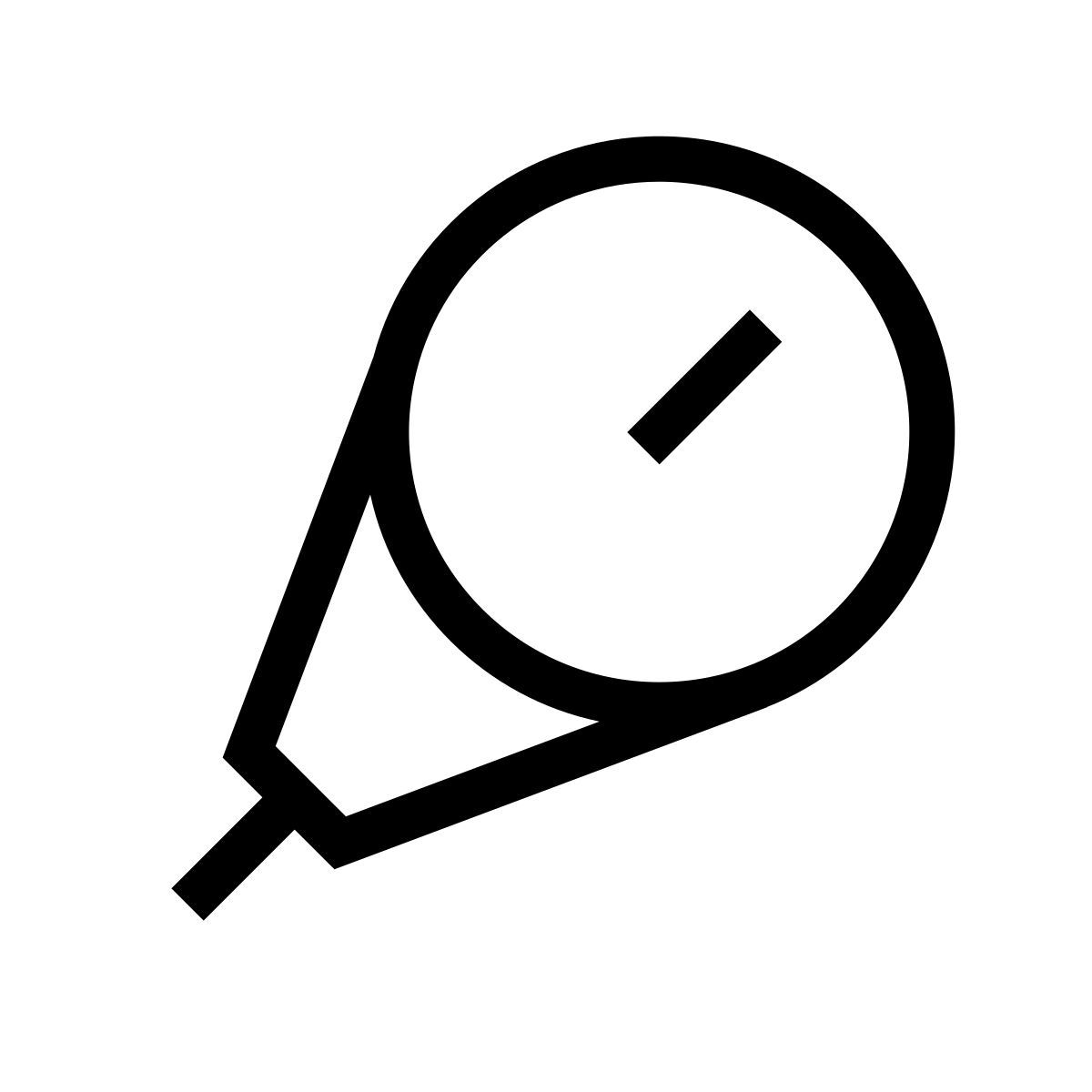 forma thin sharp style scuba pressure gauge icon