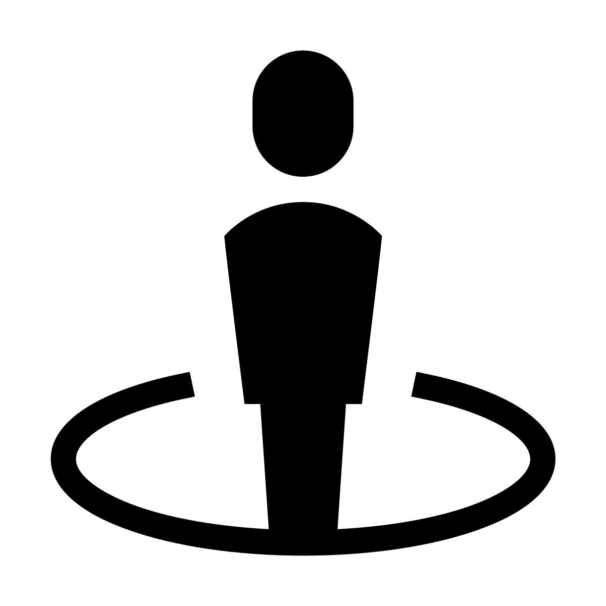 forma thin sharp style street view icon