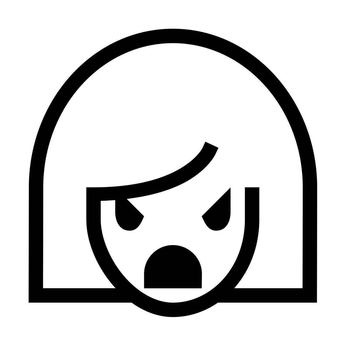 forma thin sharp style 宣誓的女性 icon