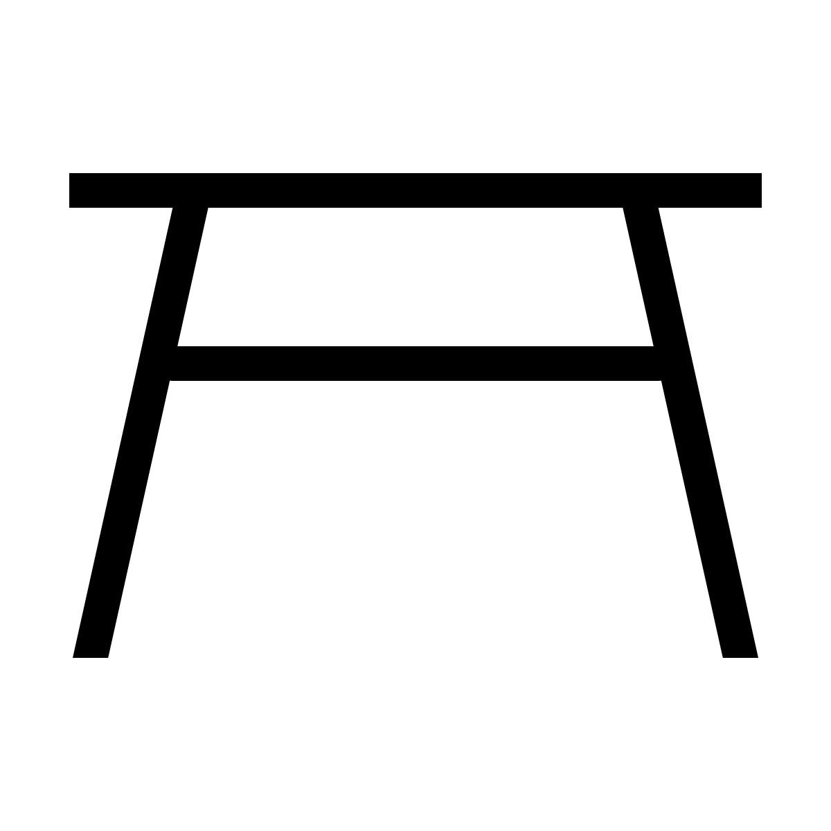 forma thin sharp style tavolo icon