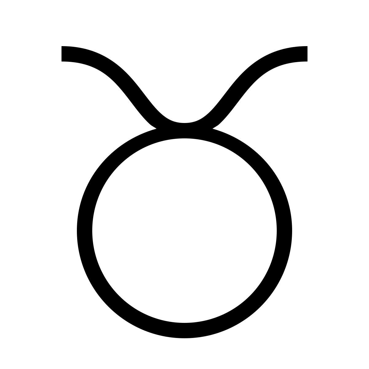 forma thin sharp style taureau icon