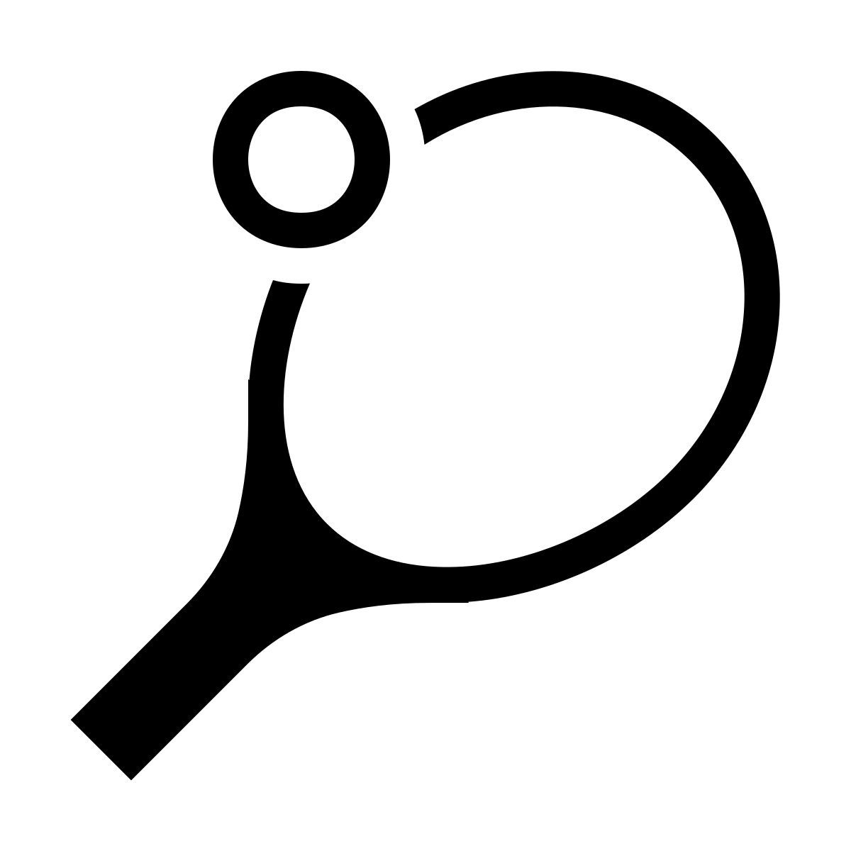 forma thin sharp style 网球 icon