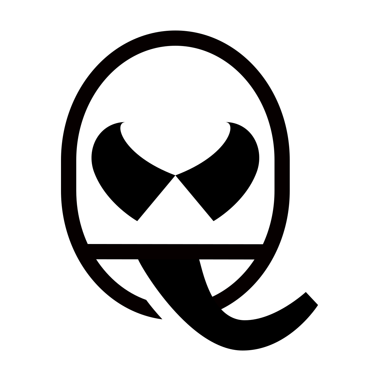 forma thin sharp style venom head icon