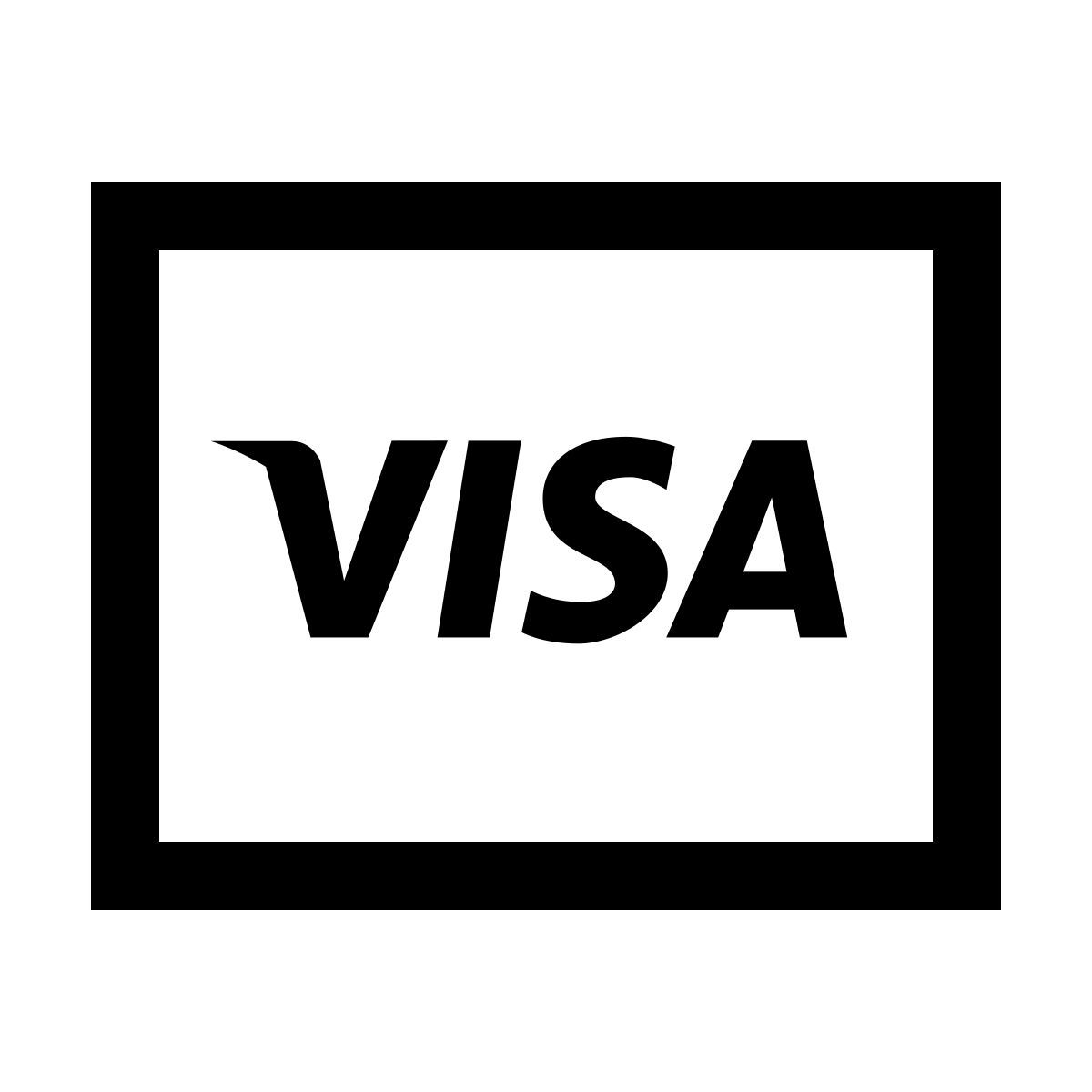 forma thin sharp style 비자 icon