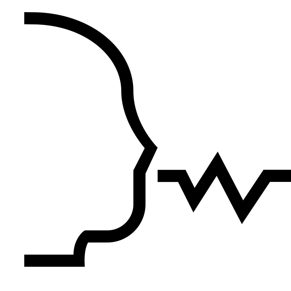 forma thin sharp style 음성 인식 검색 icon