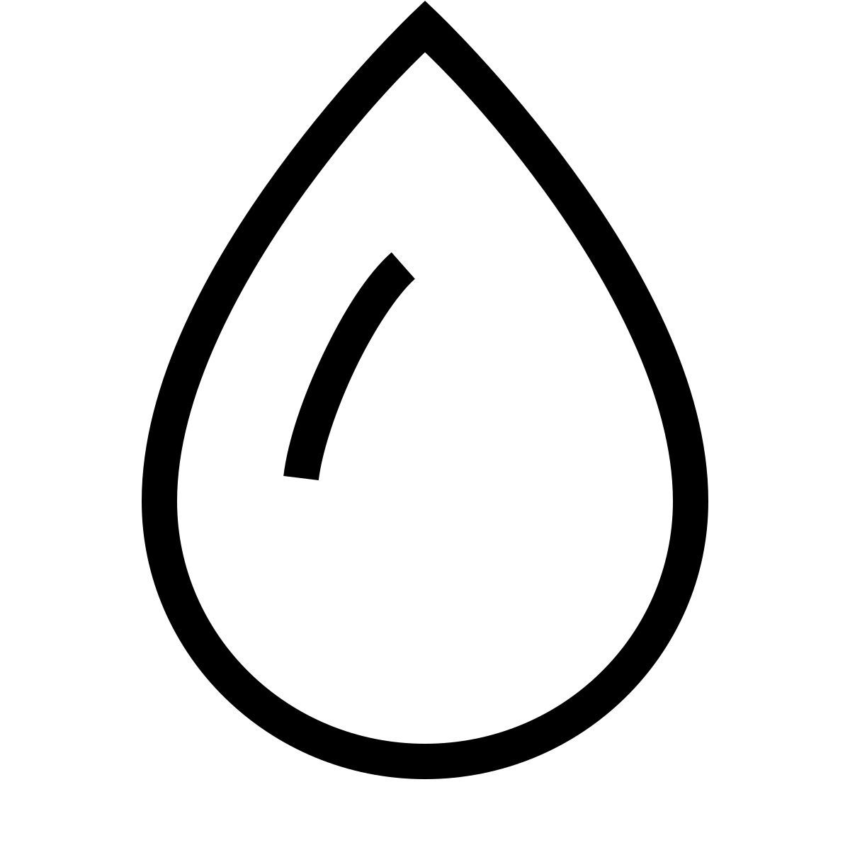 forma thin sharp style eau icon