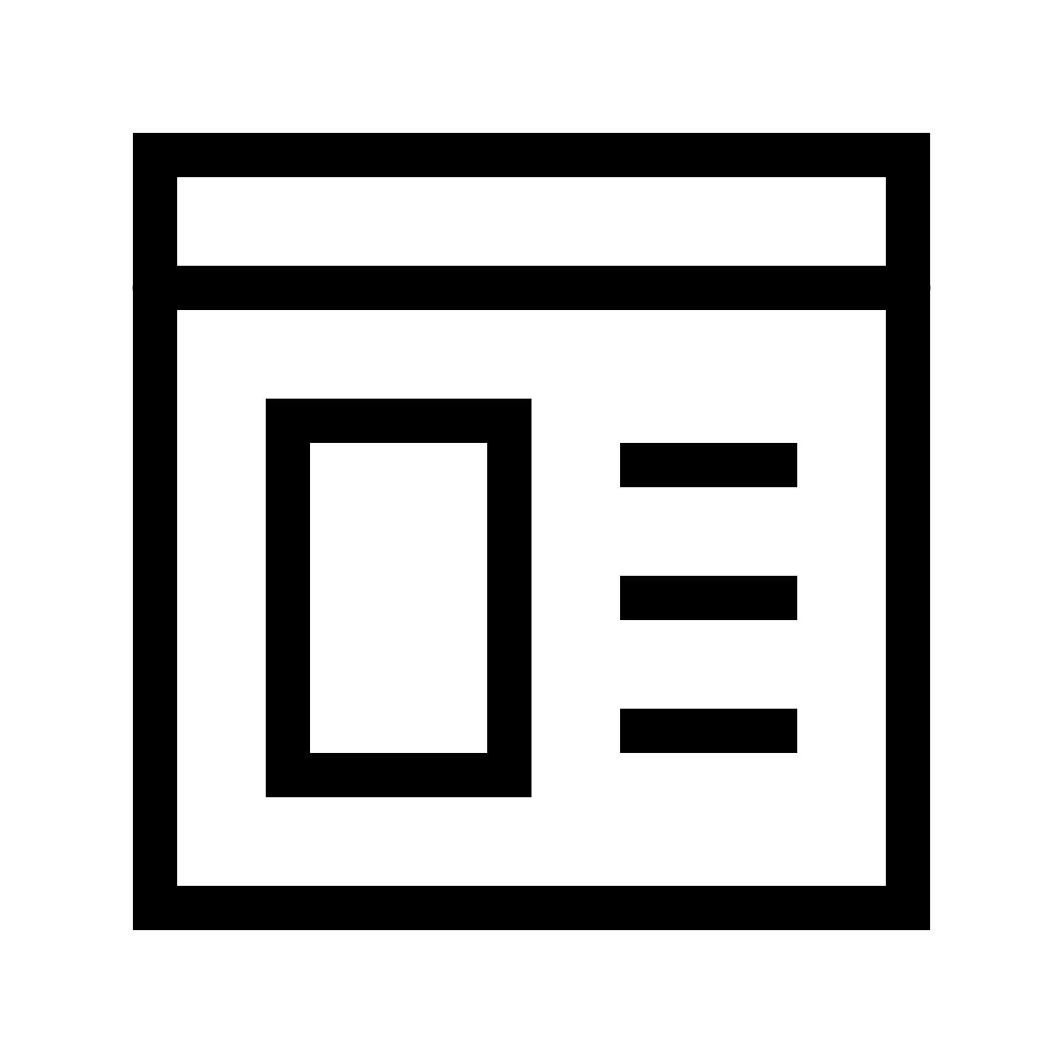 forma thin sharp style web design icon