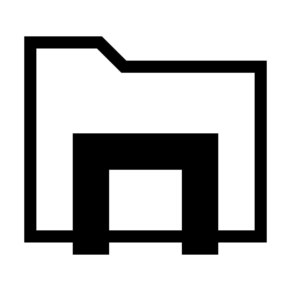 forma thin sharp style windows explorer icon