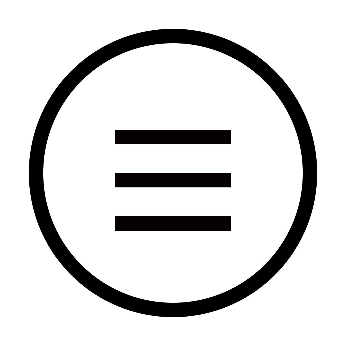 forma thin sharp style xbox menu icon