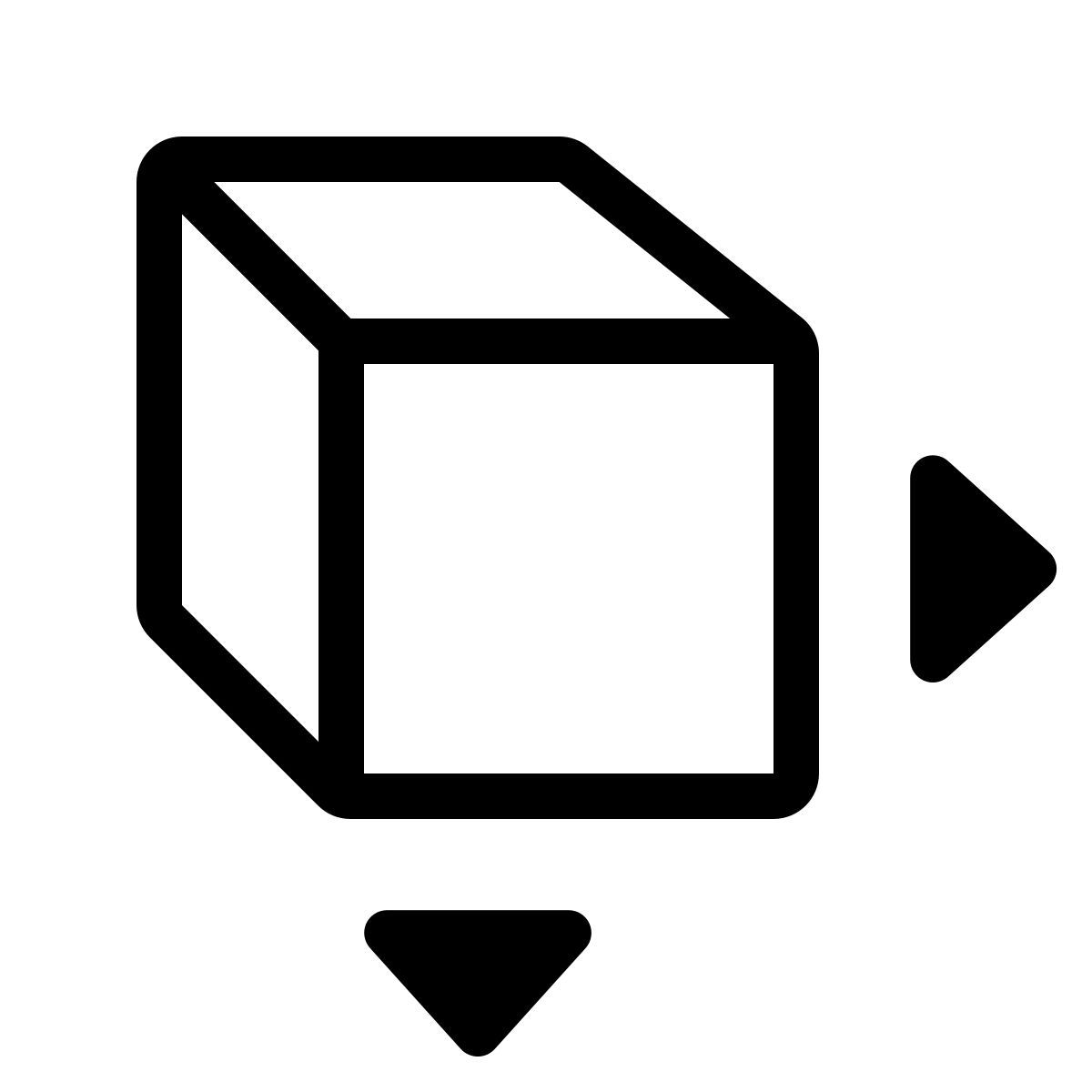 forma thin style 3d 스케일 icon