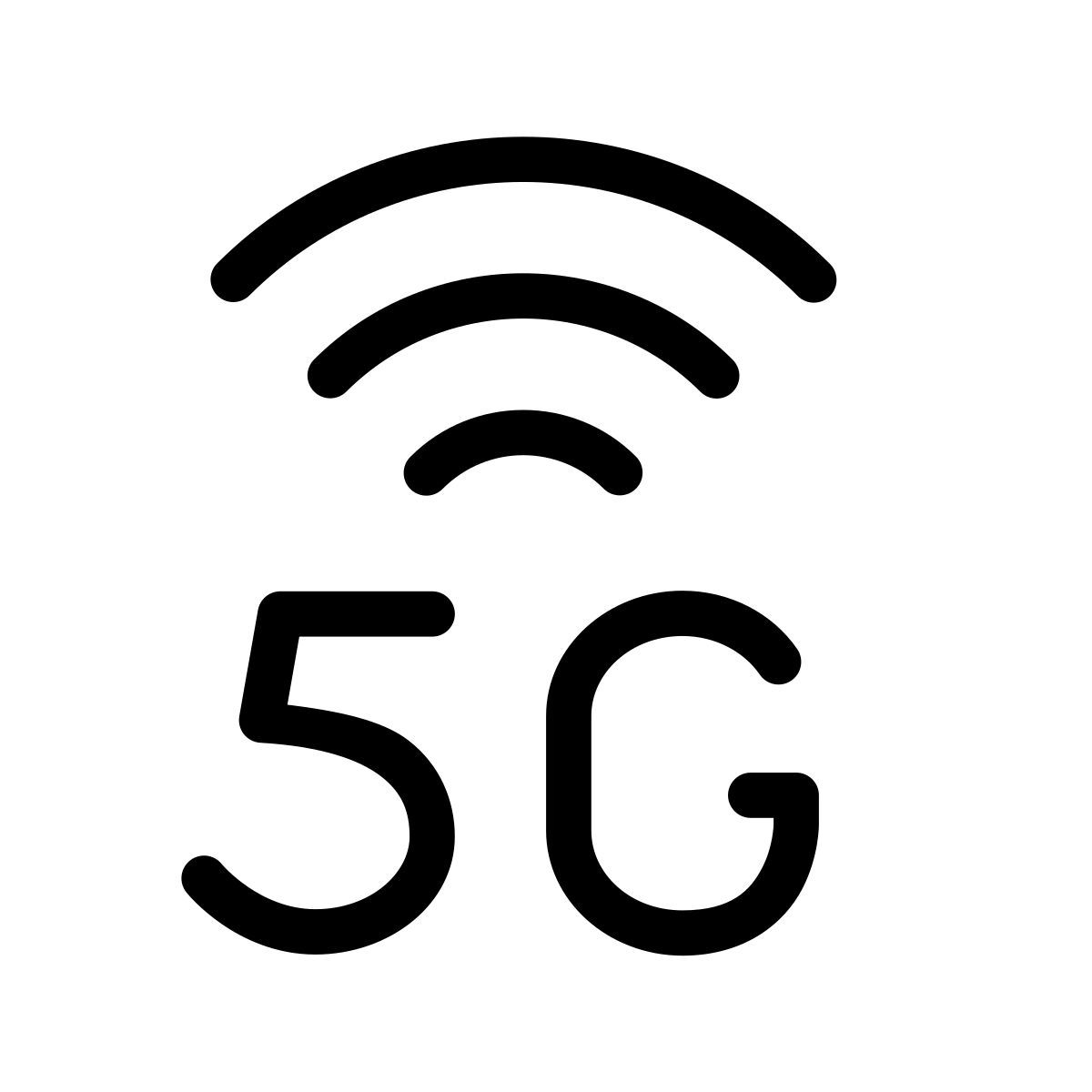 forma thin style 5g icon