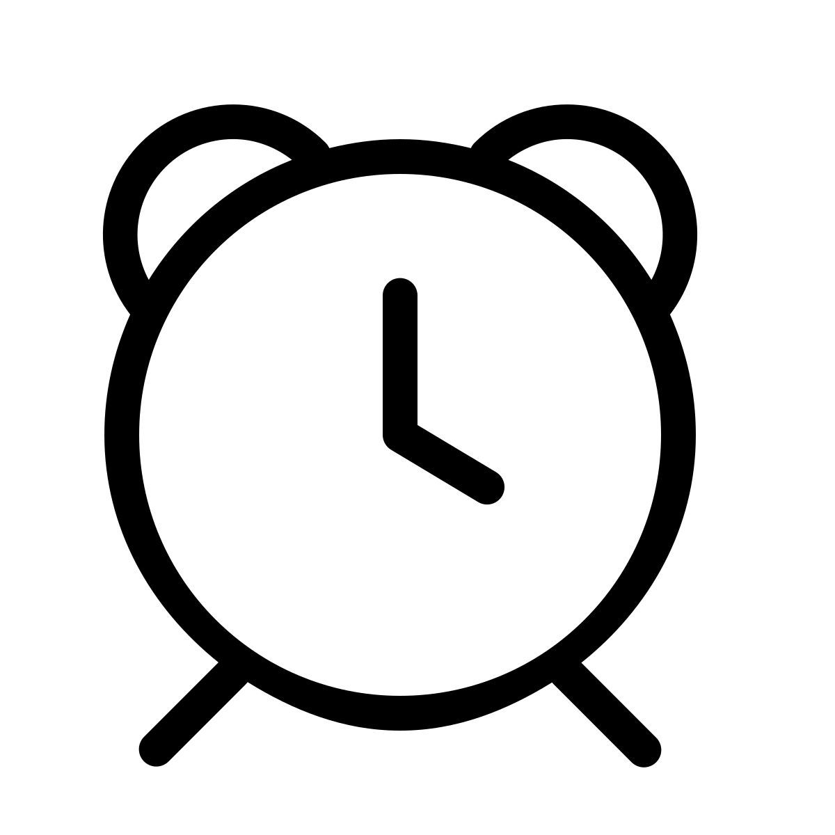 forma thin style despertador icon