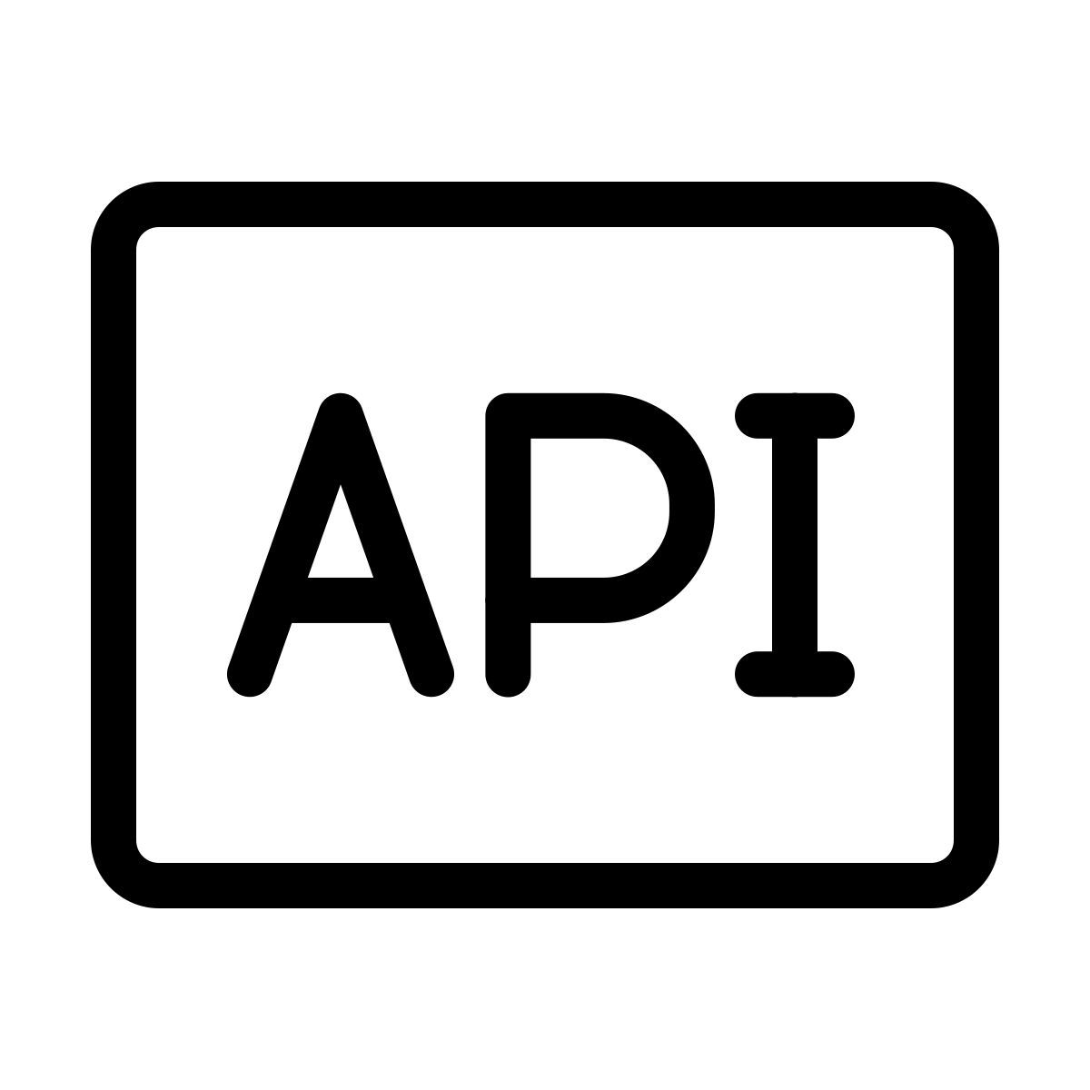 forma thin style api icon
