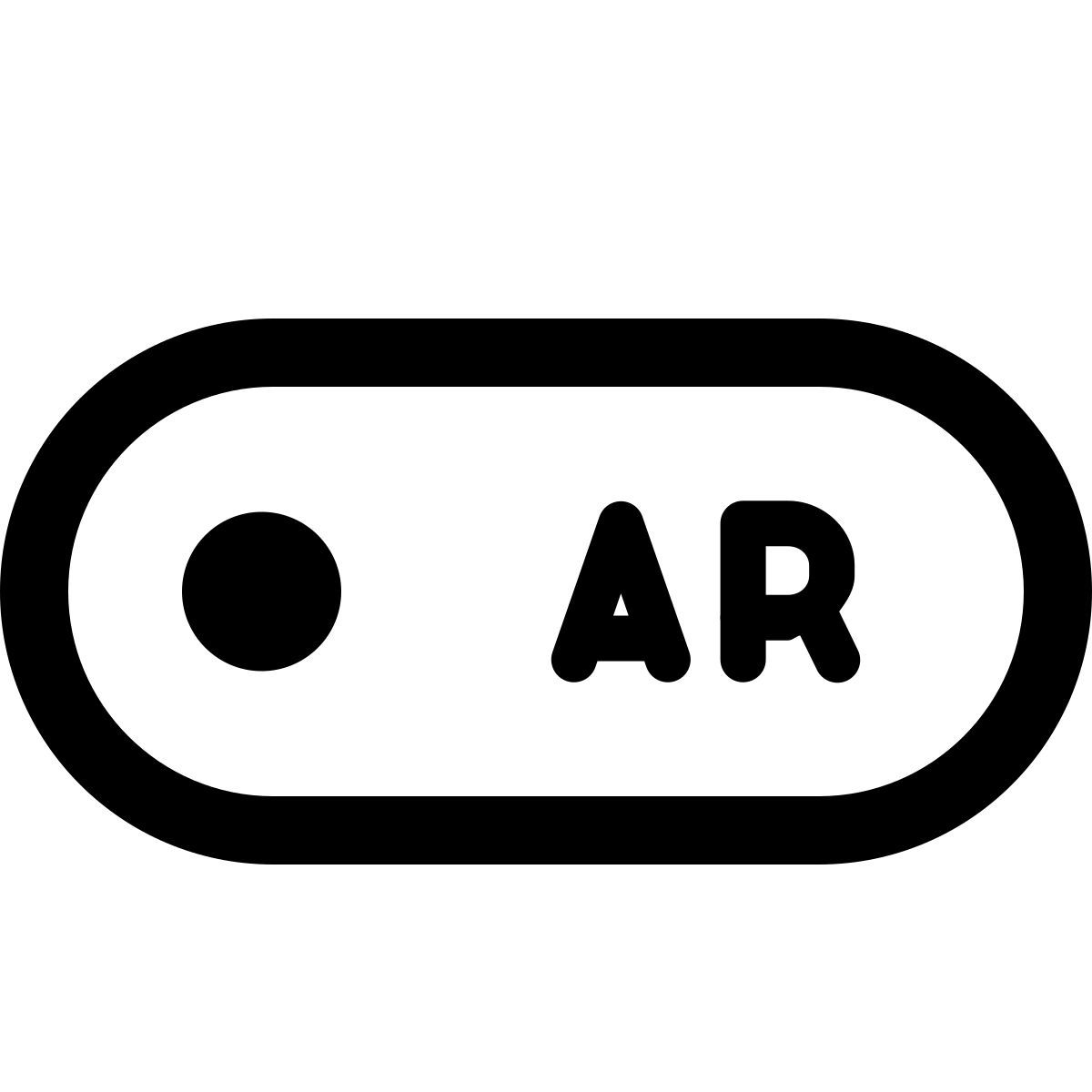 forma thin style ar icon