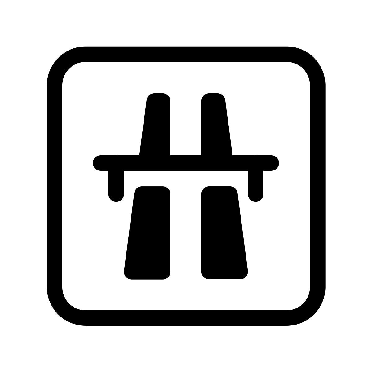 forma thin style 高速公路 icon