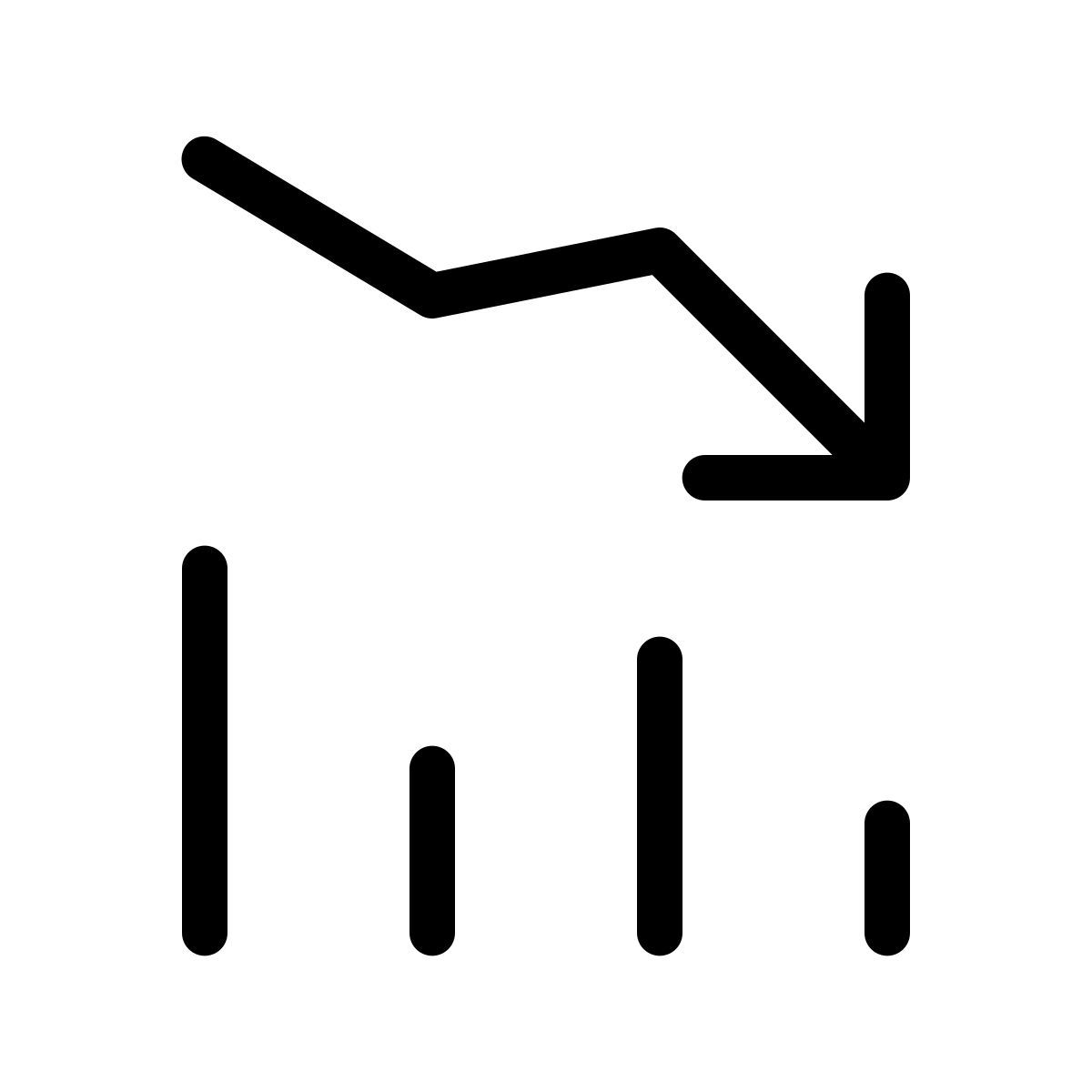 forma thin style de baja icon