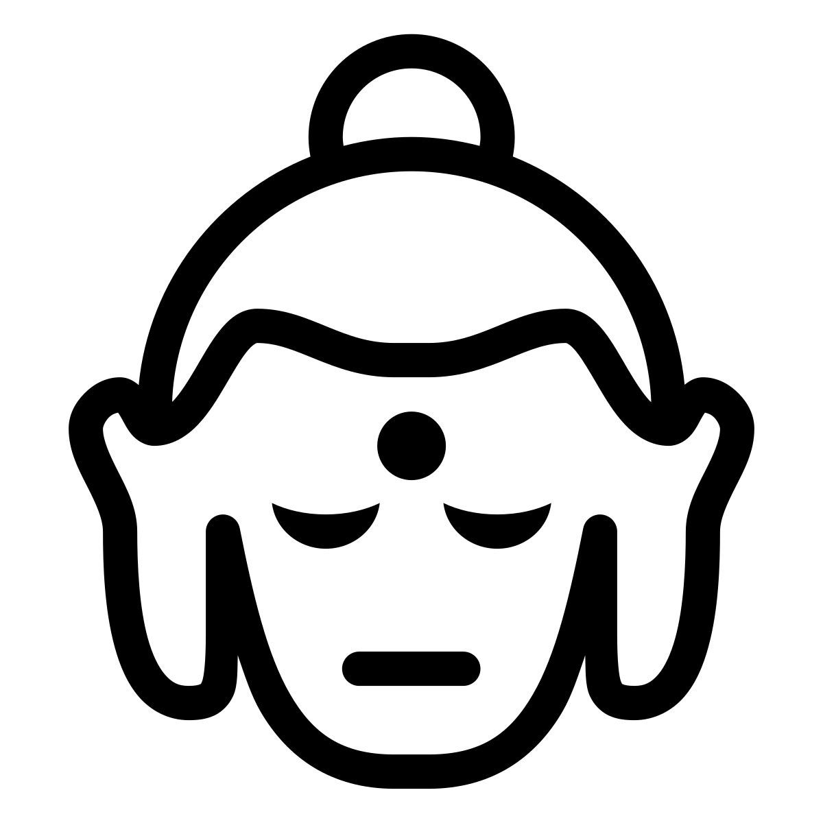 forma thin style 불 icon